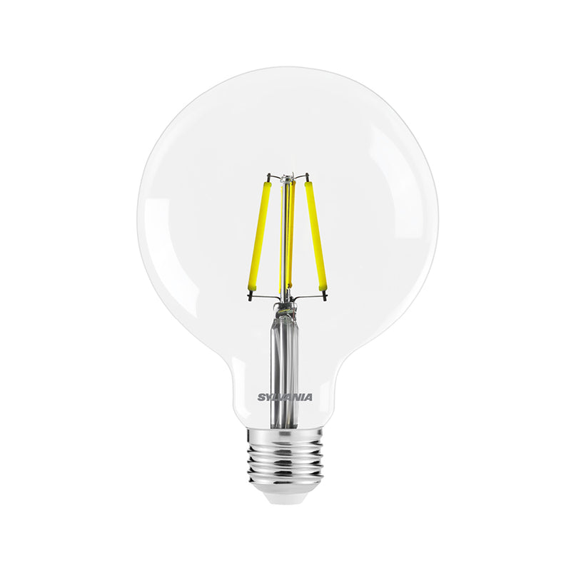 4W, 840lm, ToLEDo Platinum Retro G120, E27, 2700K, 125x178mm, Klare LED-Lampe Sylvania