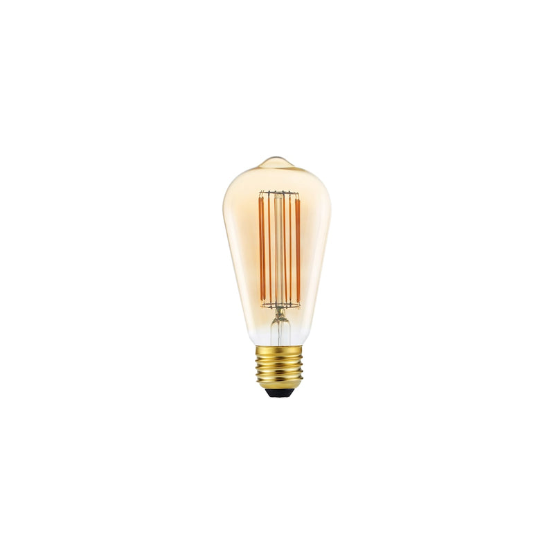 Sylvania ToLEDo Retro Vintage ST64 Smart LED Bulb E27 7.5W 2000K Gold – dimmable