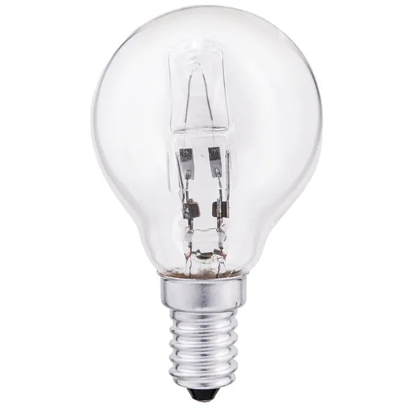 240V, 42W, 539lm, P45, E14, 2700K, 25x76mm, Halogeenilamppu Patron