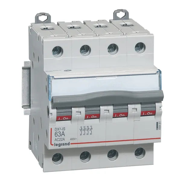 LEGRAND 4-napainen eristävä kytkin 63 A, 400 V