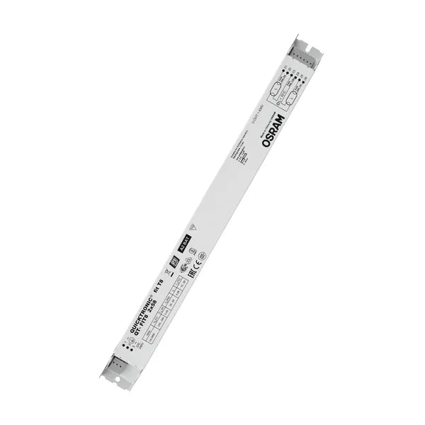 Osram QUICKTRONIC QT-FIT8 2×58W elektroninen liitäntälaite T8 220–240V – 360×30×28mm