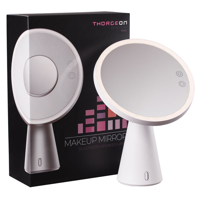 9 W, 350 lm, LED-Spiegel, 2800 K/4200 K, DIM, 3000 mAh, Thorgeon LED-Schminkspiegel