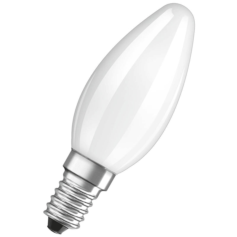230V, 25W, 160lm, B35, E14, 35x97mm, Kynttilälamppu matta Patron