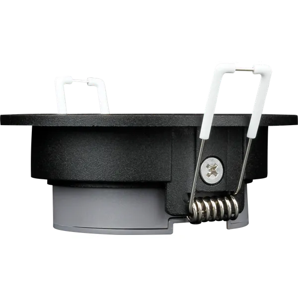 6W, 461lm, Halux LED Slim Downlight, DIM, CCT, 2700K/3000K, IP44, IK04, 31x85mm, Black LED Downlight Thorgeon