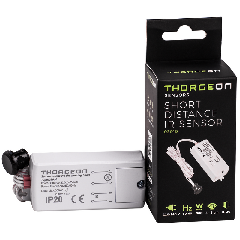 Kurzreichweiten-Infrarotsensor 5-6 cm MAX 500 W IP20 Thorgeon