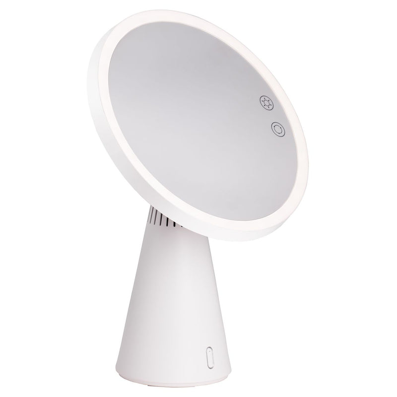 9 W, 350 lm, LED-Spiegel, 2800 K/4200 K, DIM, 3000 mAh, Thorgeon LED-Schminkspiegel