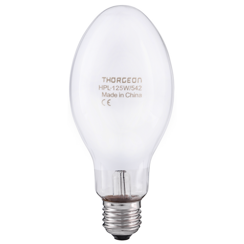 125W, 6200lm, HPL, E27, 4200K, 76x173mm, Mercury lamp Thorgeon