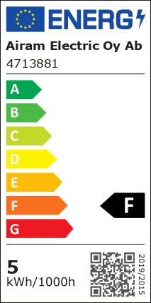 4.7W, 2700K-6500K, SmartHome RGB, GU10, PAR16, 345lm, 36D, 50x54mm, WiFi Smart Lamp Airam