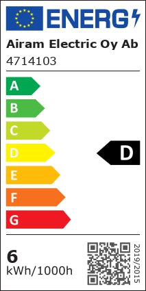5.9W, 806lm, PRO LED, P45, E27, 4000K, 45x78mm, Himmennettävä LED lamppu Airam