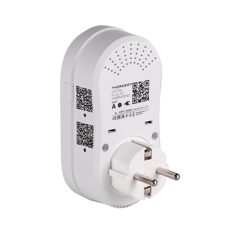 Digitaalinen Wi-Fi Plug-In termostaatti Thorgeon