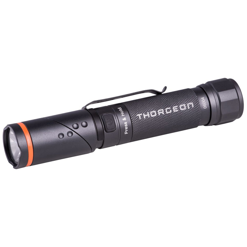 5W, 500lm, starke Taschenlampe IPX5, 1x2600mAh, USB-aufladbar, Thorgeon LED-Taschenlampe