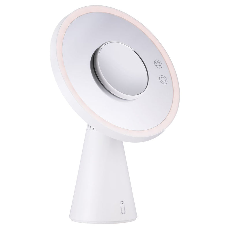 9 W, 350 lm, LED-Spiegel, 2800 K/4200 K, DIM, 3000 mAh, Thorgeon LED-Schminkspiegel