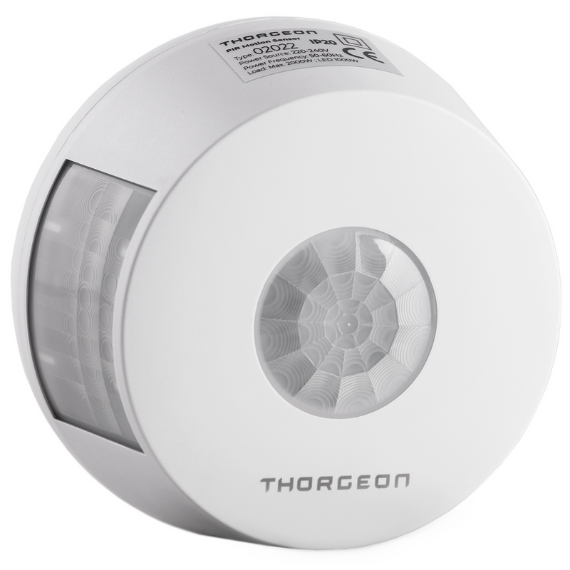 PIR Motion Sensor 30m MAX 1000W IP20 Thorgeon