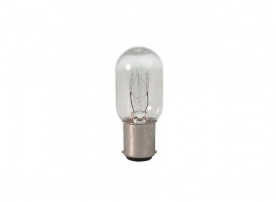 220-240V, 25W, 80lm, Ba15d, 20x50mm, Glühbirne für Nähmaschinen Patron