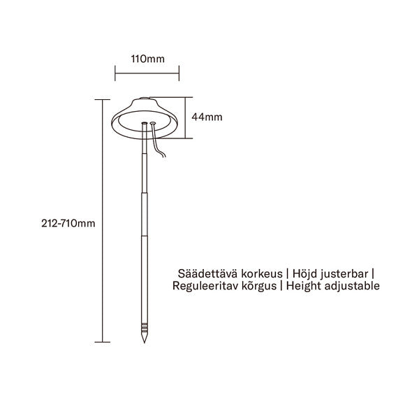 5W, 240lm, Iris, 3500K, IP20, LED-Pflanzenleuchte Airam