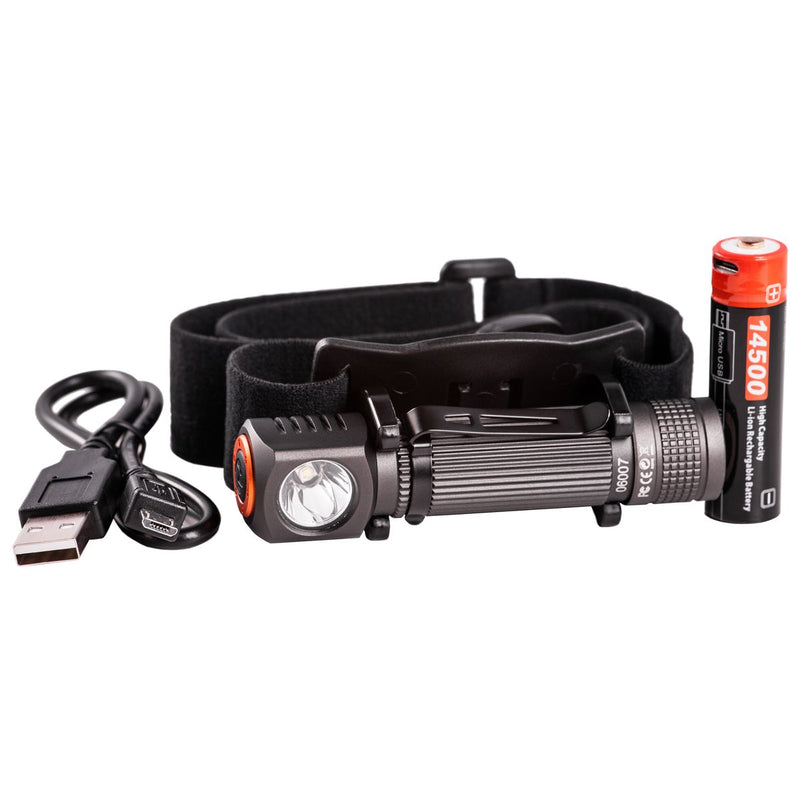 3W, 130lm, Head Strong Flashlight IPX5, USB-ladattava 750mAh, LED otsalamppu Thorgeon