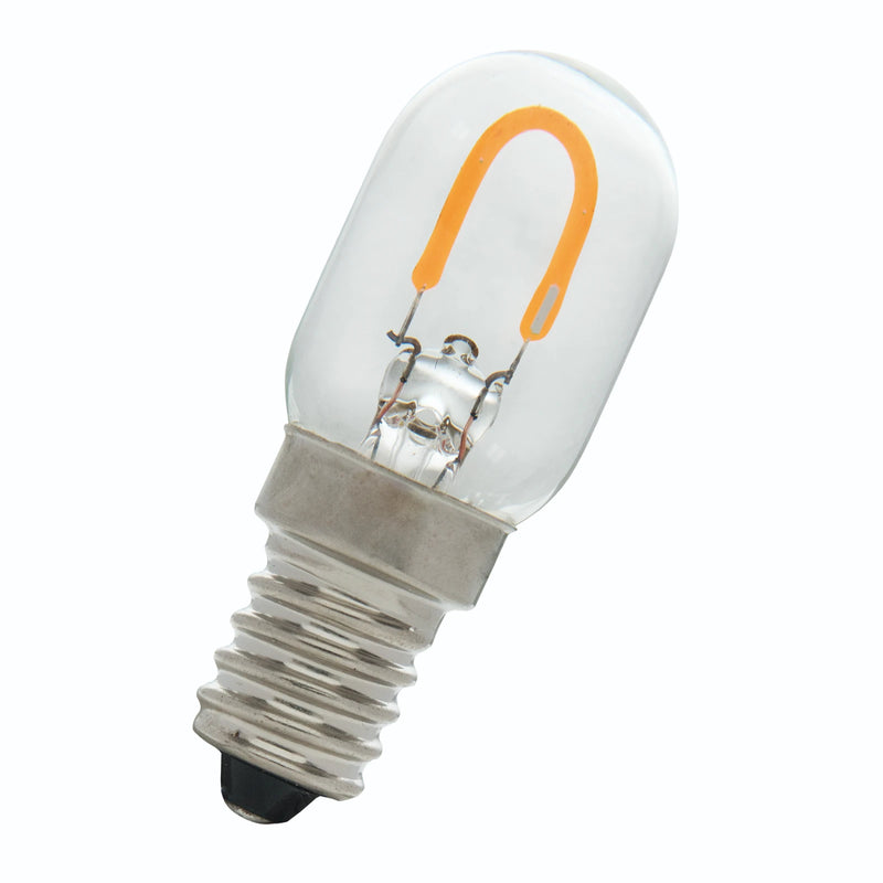 LED filament bulb E14 1W 55lm 2700K warm white – 22x57mm