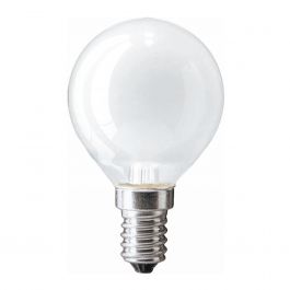 230V, 40W, 290lm, P45, E14, 44x75mm, Hehkulamppu matta Patron