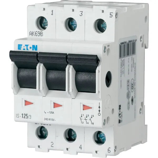 Eaton IS-32/3 — 3-napainen pääkytkin / kytkin-erotin, 32 A, 240 V AC