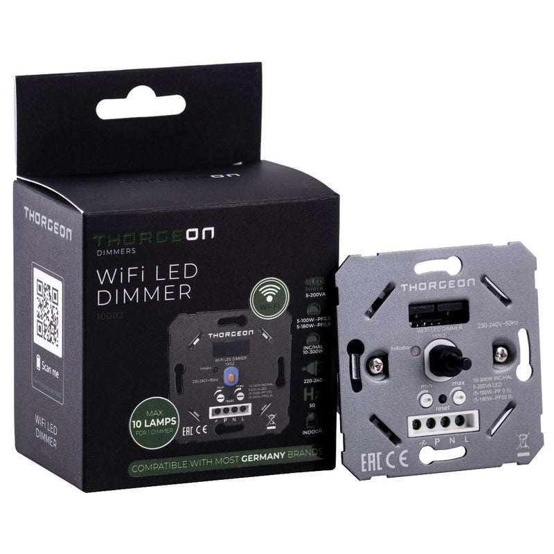 Dimmer Wi-Fi LED5-200VA HL10-300W Himmennin Wifillä Thorgeon