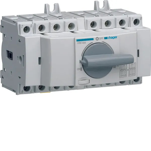 Hager HIM404 – Modularer Lastumschalter 4×40 A