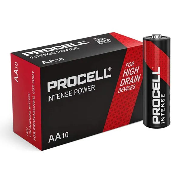 Procell Intense AA (LR6) alkaliparisto – 10 kpl tukkupakkaus