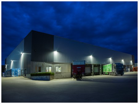 Sylvania Kalani ASYM LED-valonheitin 23W 3400lm 4000K IP66 IK08 – ulkokäyttö