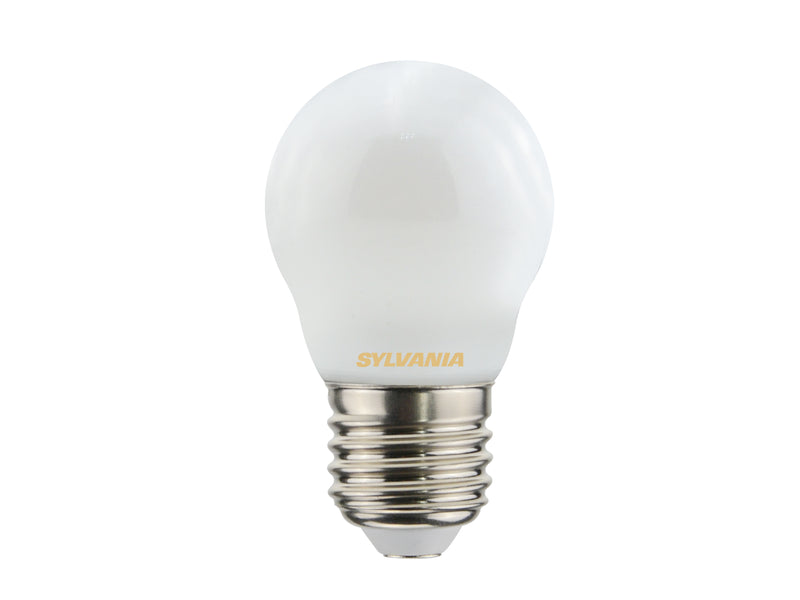 4.5W, 470lm, ToLEDo Retro Ball, G45, E27, 2700K, 45x78mm, Satiini Led lamppu Sylvania