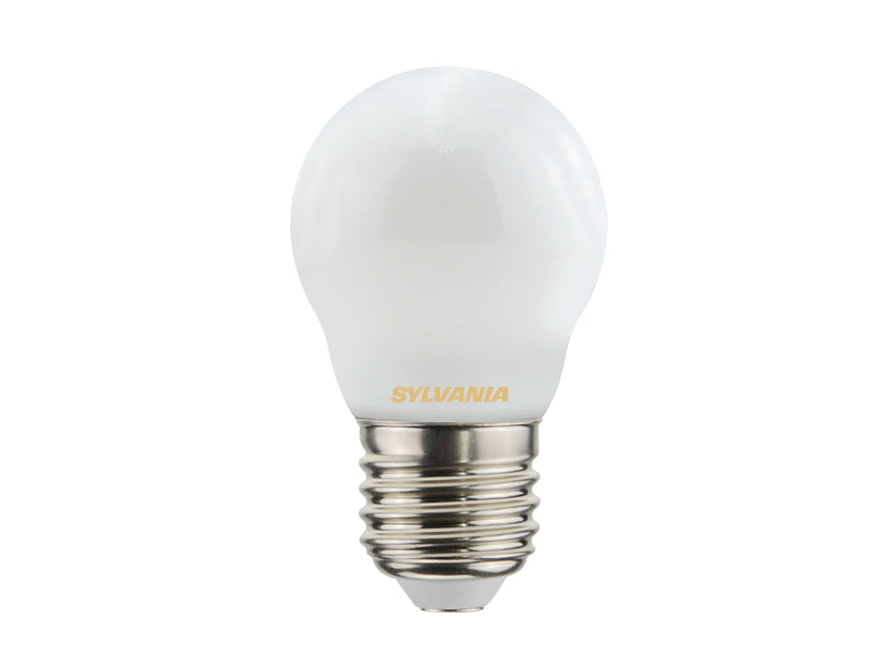 6W, 806lm, ToLEDo Retro Ball, G45, E27, 2700K, 45x78mm, Satiini Led lamppu Sylvania