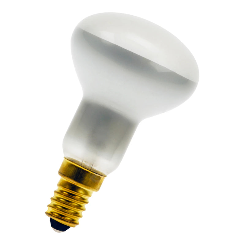 Halogeenikohdelamppu R50 Eco 30D E14 42W 375lm 2800K – UV-suojattu, 50x87mm