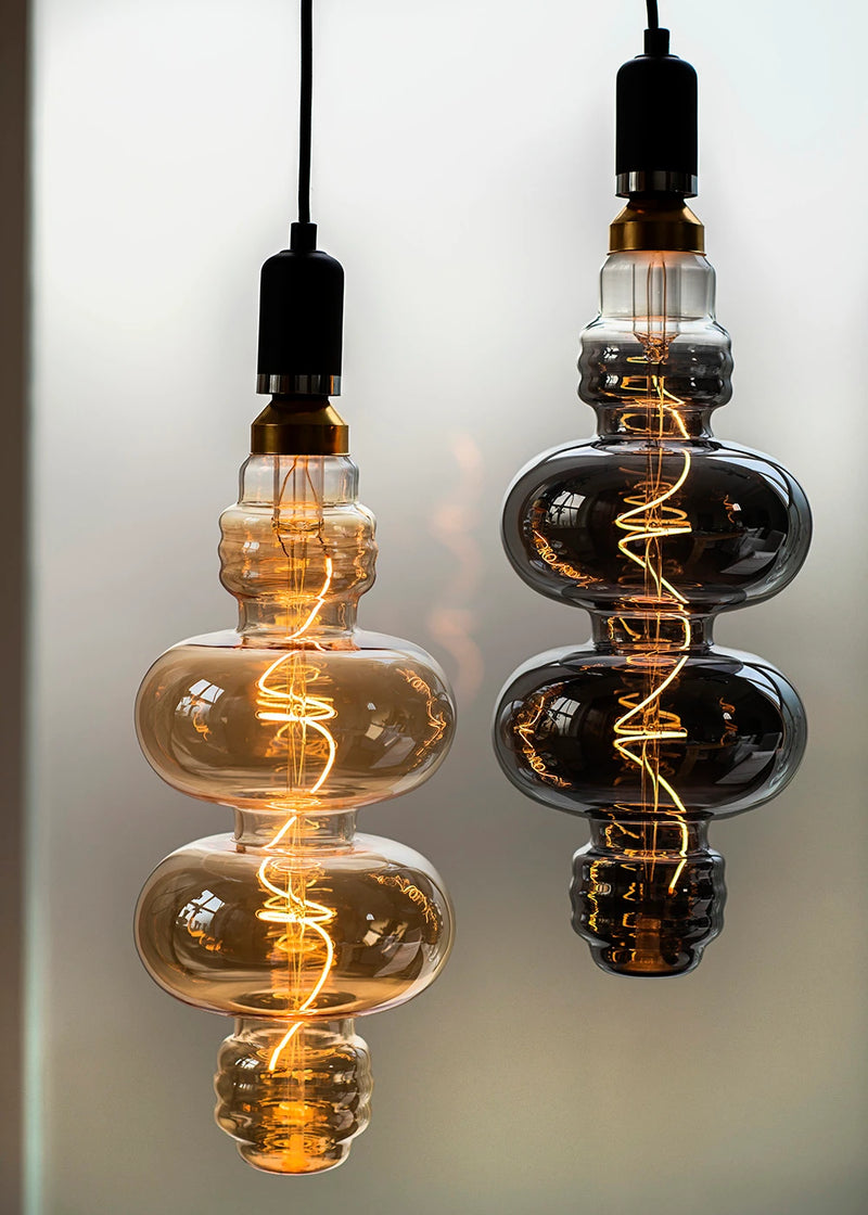 4W, 150lm, Art-Deco DIM, E27, 1900K, gold Led bulb
