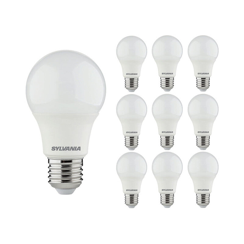 7W, 806lm, ToLEDo GLS, E27, 10kpl monipakkaus, 60x108mm, LED lamppu Sylvania