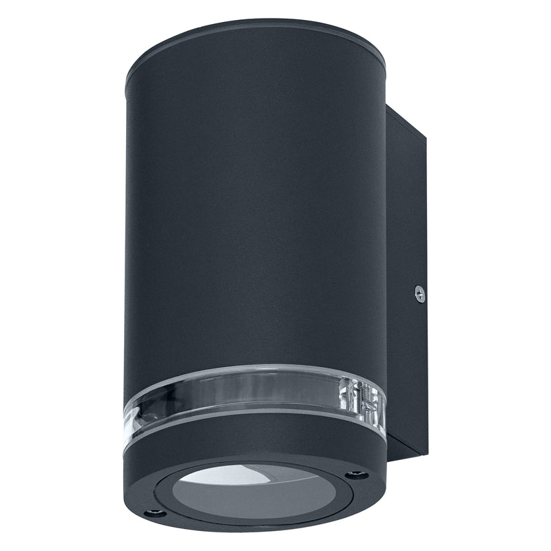 Endura Classic Beam Gap Wall Down DARK GRAY, GU10, IP44, IK03, Ulkoseinävalaisinrunko Osram