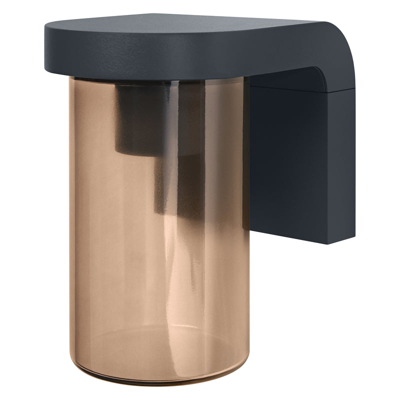 Endura Classic Cascade Wall AMBER, E27, IP44, IK03, Ulkoseinävalaisinrunko Osram