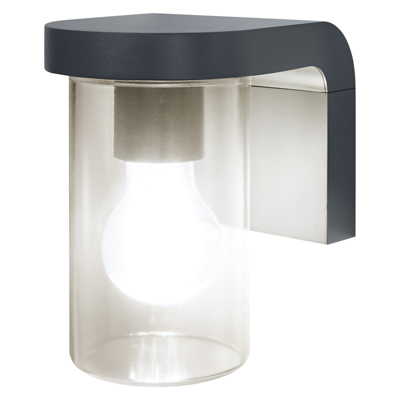Endura Classic Cascade Wall CLEAR, E27, IP44, IK03, Außenwandleuchtengehäuse Osram