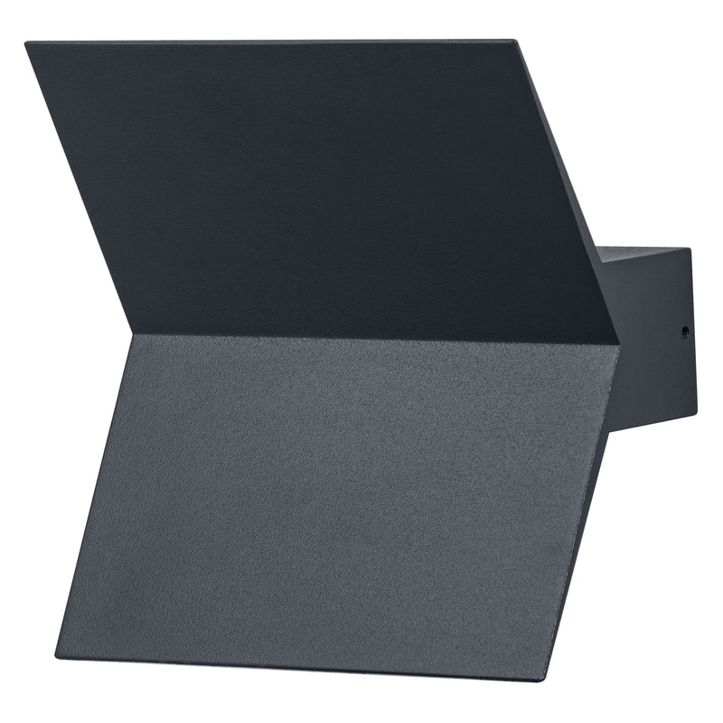 9,5W, 580lm, Endura Style Bat Wall DUNKELGRAU, 3000K, IP44, IK03, LED Außenwandleuchte Osram