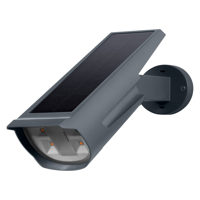 0.5W, 55lm, Endura Garden Solar Spot Wall + Spike RGB + White DARK GRAY, 3000K, IP44, IK03, Led Ulkovalaisin aurinkokennolla Osram
