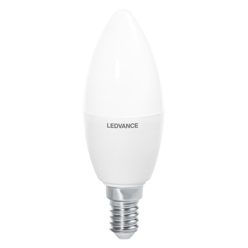 4.9W, 425lm, SUN@HOME Classic B 25 Tunable White, E14, 2200...5000K, 39x114mm, LED Älylamppu Ledvance