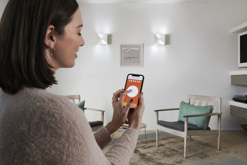 23W, 1300lm, SMART+ Wifi Orbis Wall Swan Tunable White, 3000...6500K, IP20, IK03, 110x200mm, LED Seinävalaisin Osram