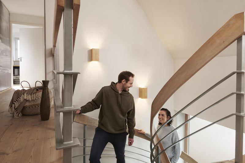 12W, 800lm, SMART+ Wifi Orbis Wall Wood Tunable White DIM, 3000...6500K, IP20, IK03, 110x210mm, LED Seinävalaisin Osram