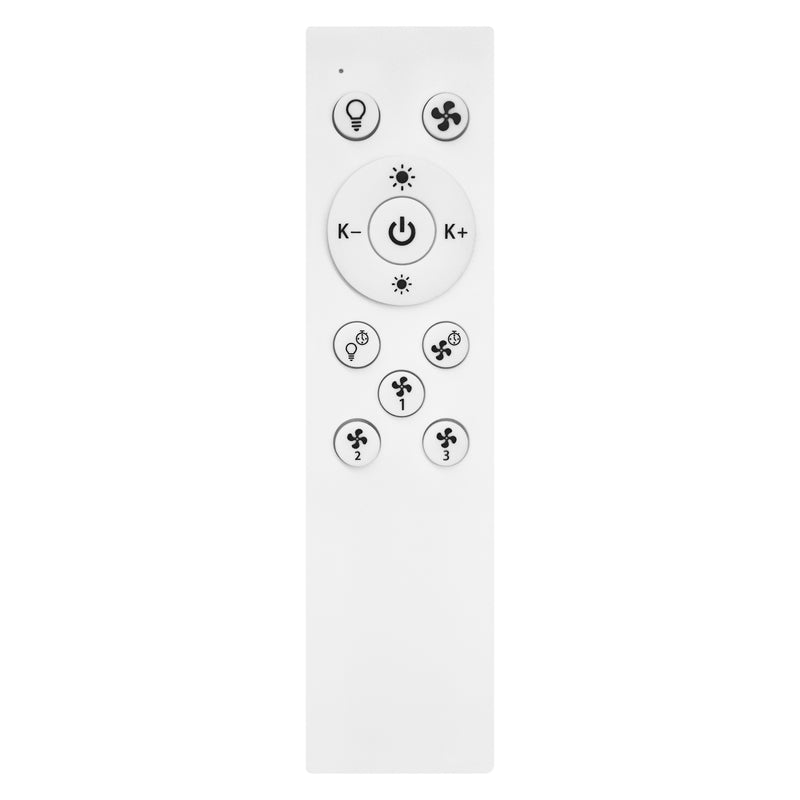 76W, 4500lm, Smart+ WiFi Ceiling Fan Cylinder Tunable White + Remote Control, 3000...6500K, IP20, 600x602mm, LED Älykattovalaisin tuulettimella Osram