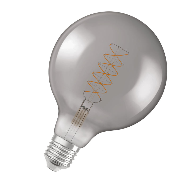 7,8 W, 360 lm, Vintage 1906 Globe Filament SMOKE DIM, E27, 1800 K, 124x173 mm, LED-Dekorationslampe Osram