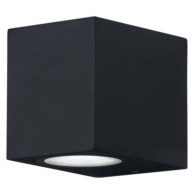 Endura Classic Square Down, GU10, IP44, IK04, Ulkoseinävalaisinrunko Osram