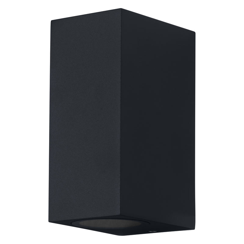 Endura Classic Square UpDown, GU10, IP44, IK04, Außenwandleuchtengehäuse Osram