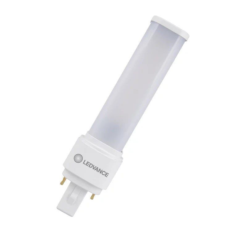 6 W, 600/660 lm, Dulux D Em &amp; AC Mains Value, G24d-1, 35 x 148 mm LED-Sockellampe LEDVANCE