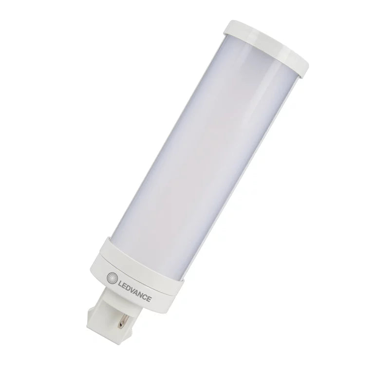 6W, 630/700lm, Dulux T EM & AC Mains Value, GX24d-1 2P, 38x132mm, LED-Stecksockellampe Ledvance