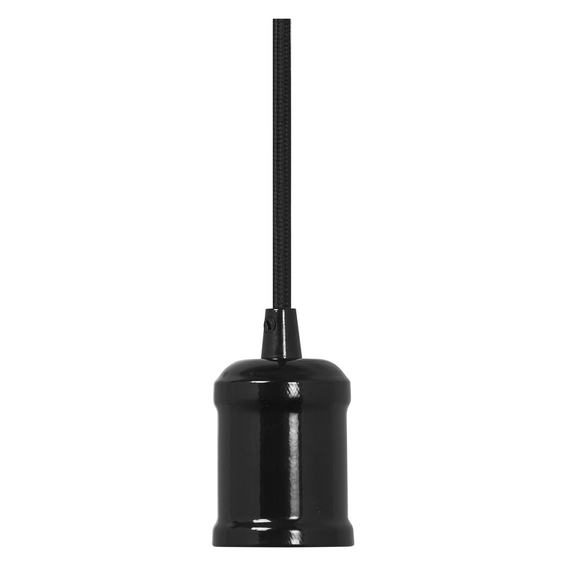 Vintage 1906 PenduLum Bobbin Black Matt, E27, IP20, 100x1625mm, Pendant lamp Osram