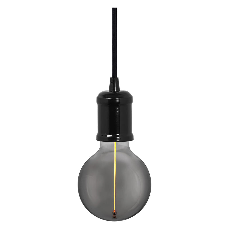 Vintage 1906 PenduLum Bobbin Black Matt, E27, IP20, 100x1625mm, Pendant lamp Osram
