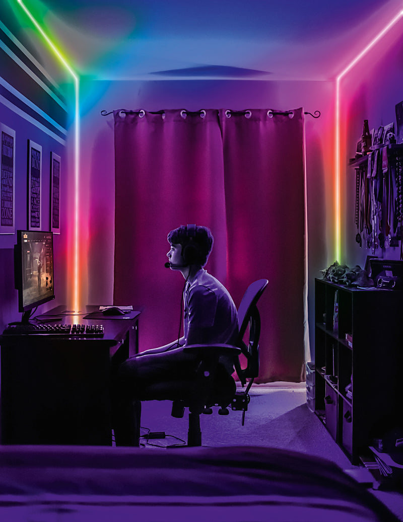 4W, Neon Flex RGB USB + Remote Control 2m, IP20, LED Nauha Osram