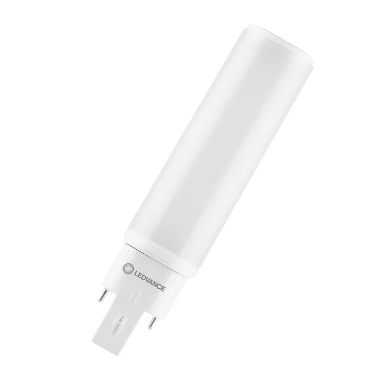 6 W, 600/660 lm, Dulux D/E HF & AC-Netzspannung Value, G24q-1, 33 x 142 mm LED-Kompaktleuchtstofflampe Ledvance